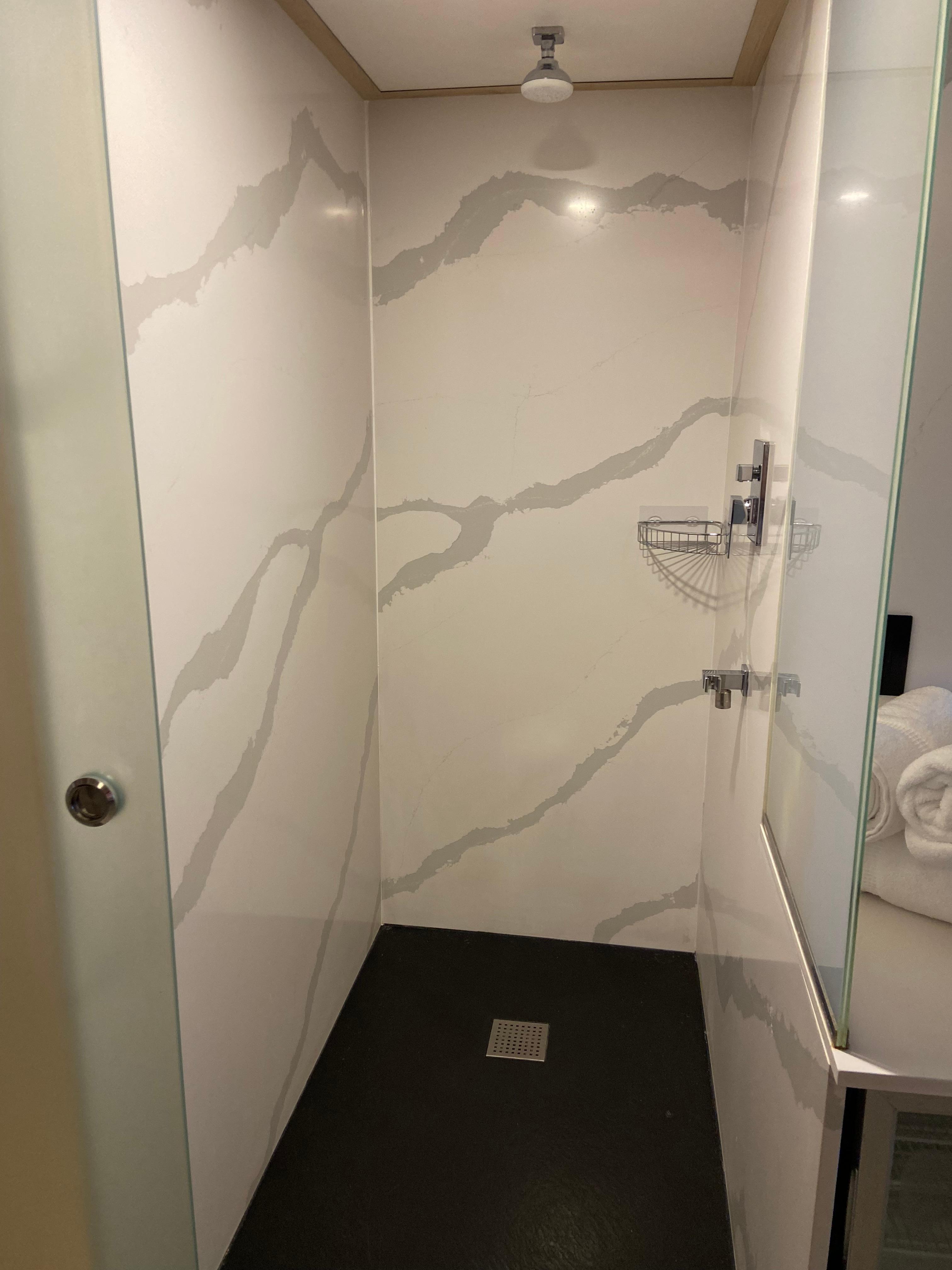 Shower side