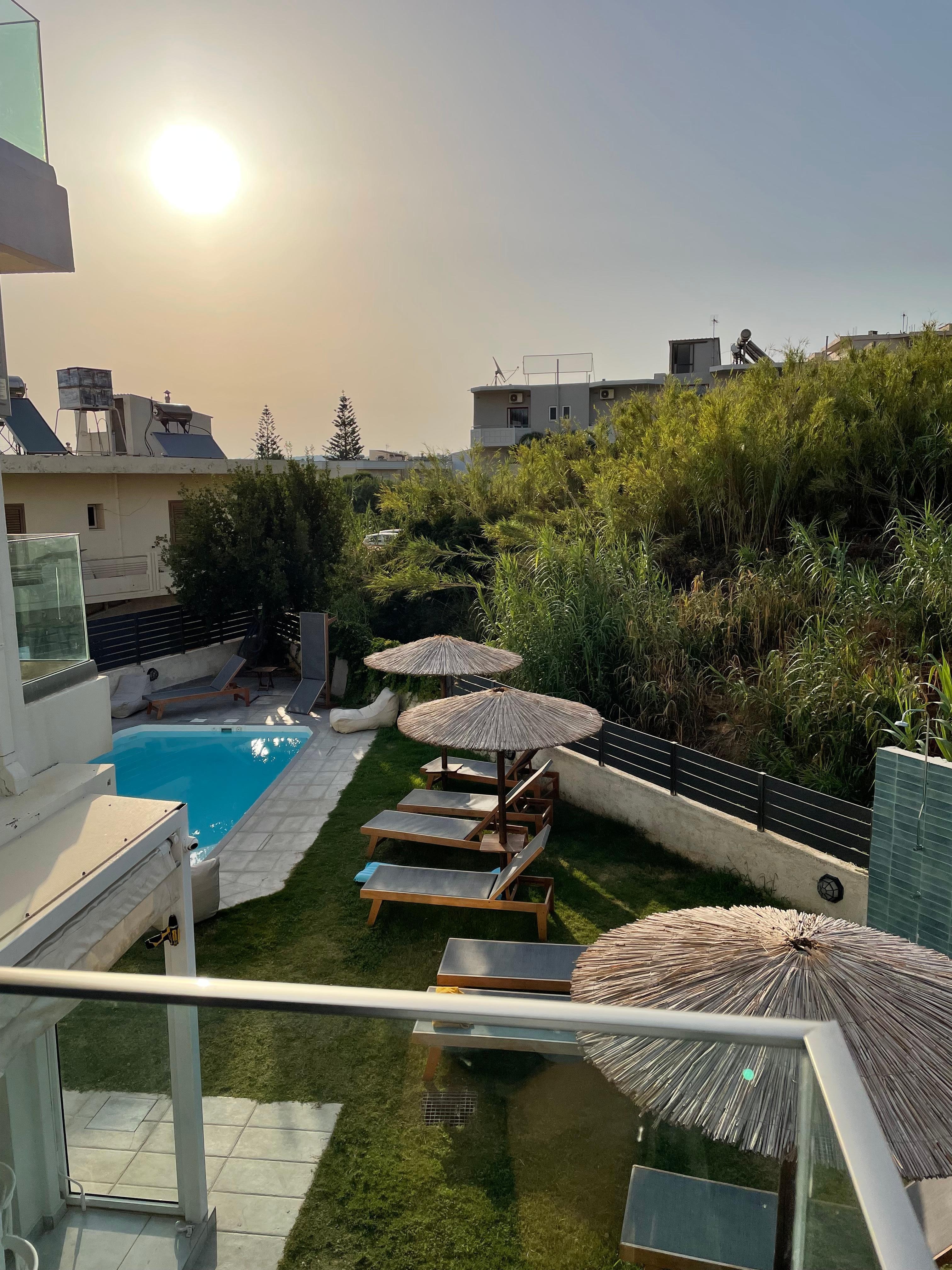 Morning view from room