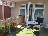 Il terrazzo della camera