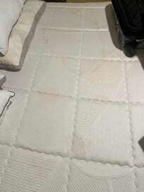 Mattress in bedroom w/o bath attached