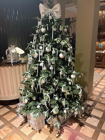 Xmas tree at reception