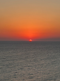 Beautiful sunsets almost every night