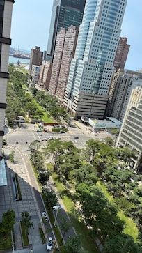 From balcony Looking toward street