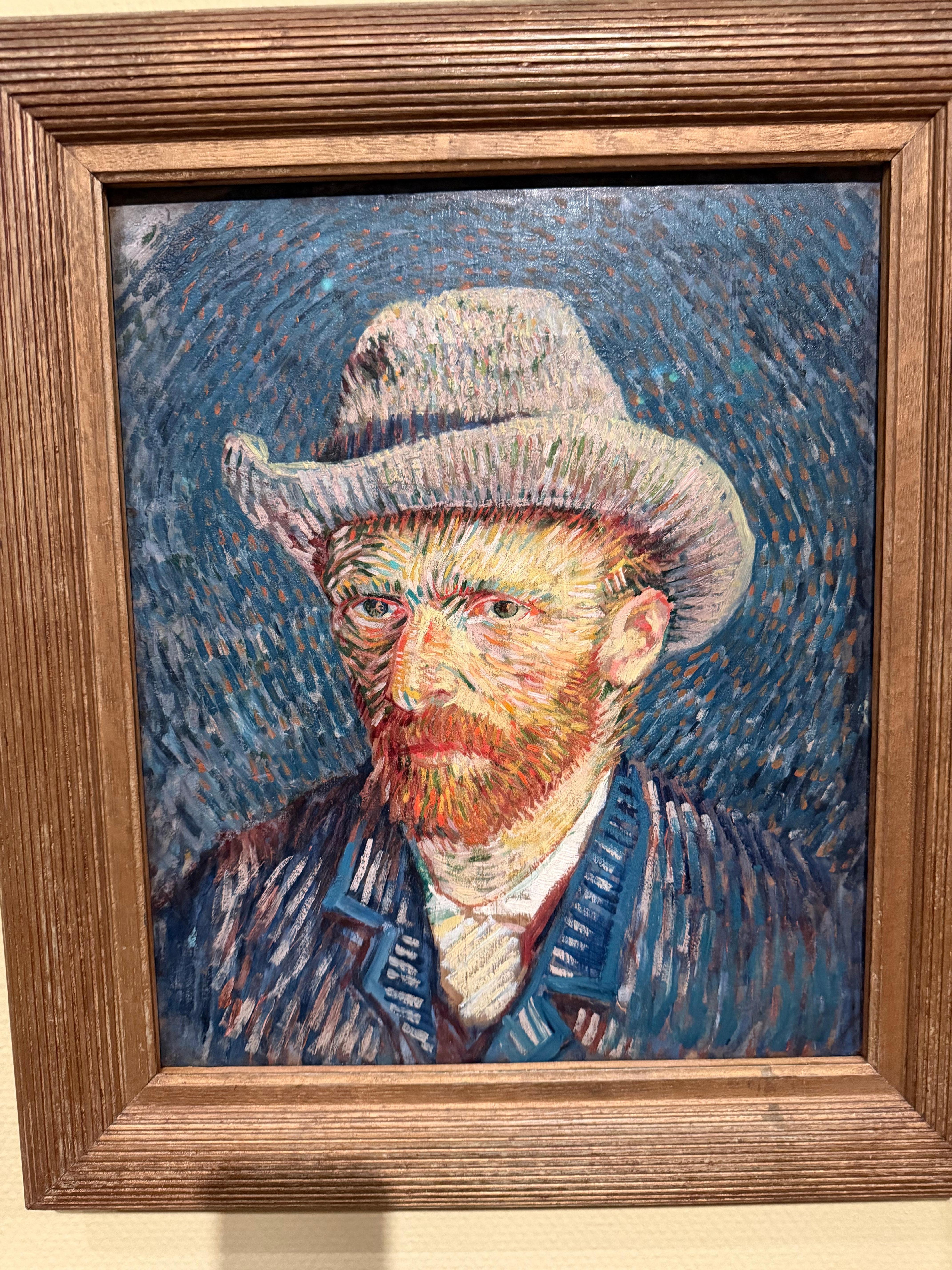 Van Gogh self portrait 