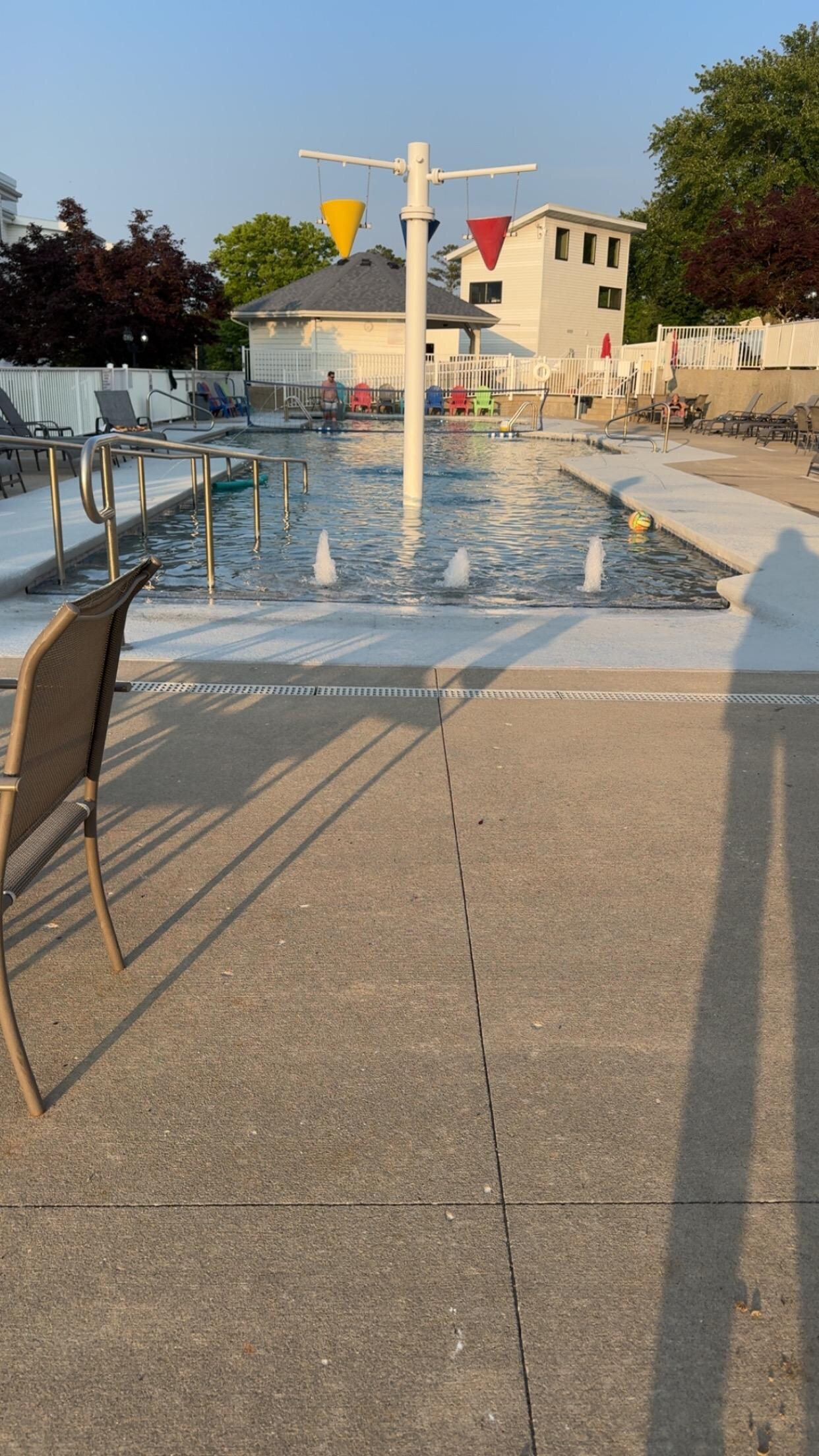 Pool at the condo. 