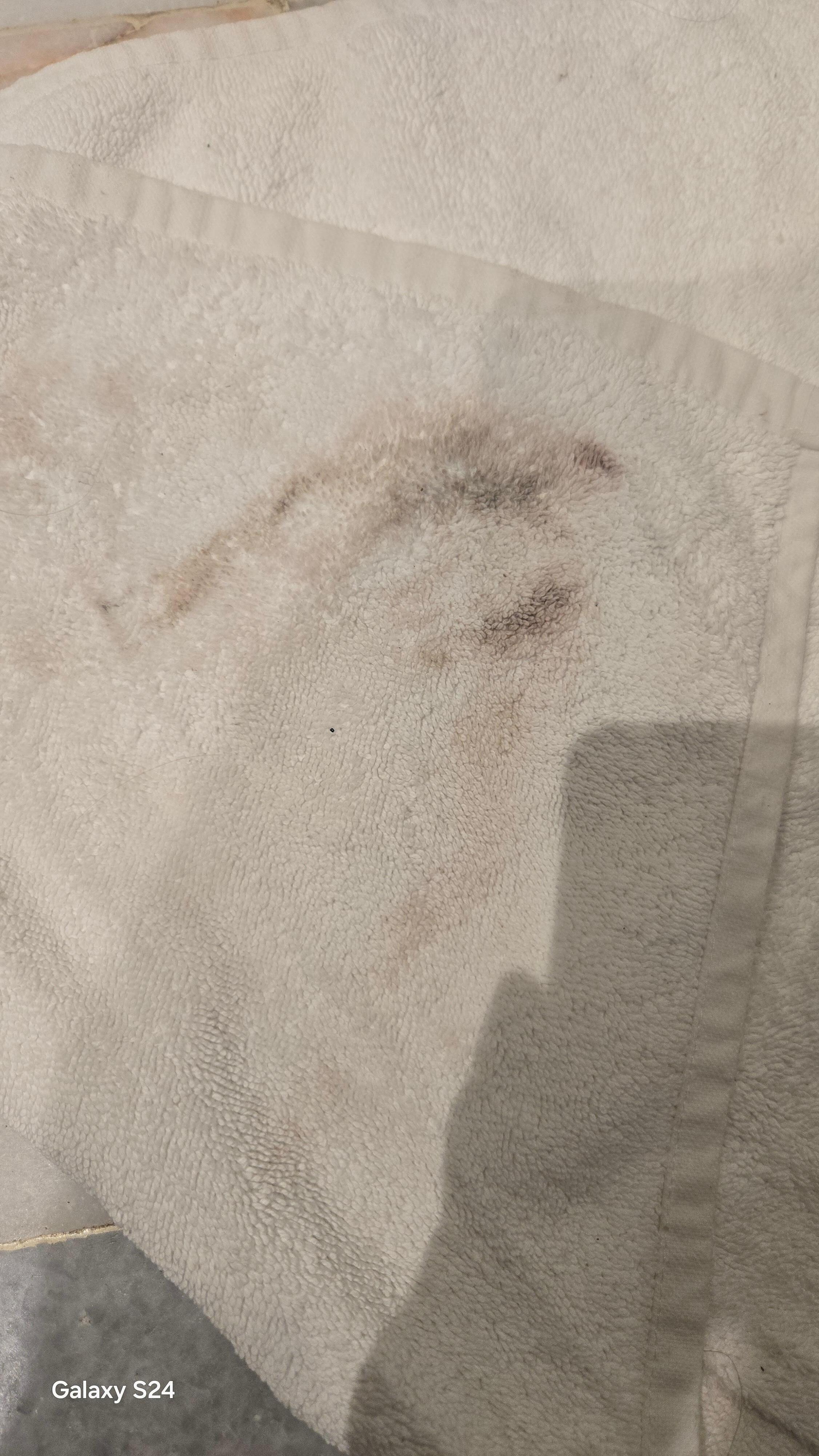 I personally had to clean vanity cabinet.