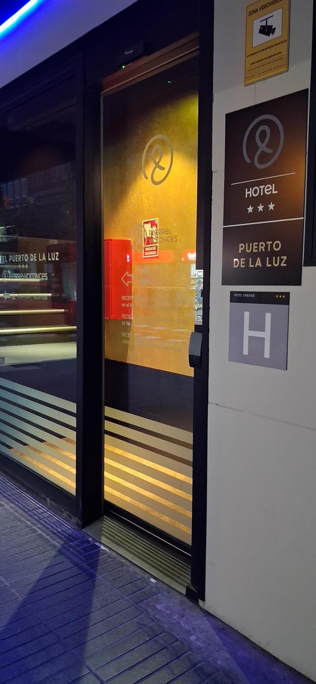 Entrance from street