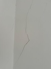 Cracked wall