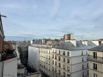Balcony view of Eiffel Tower stunnng night show too