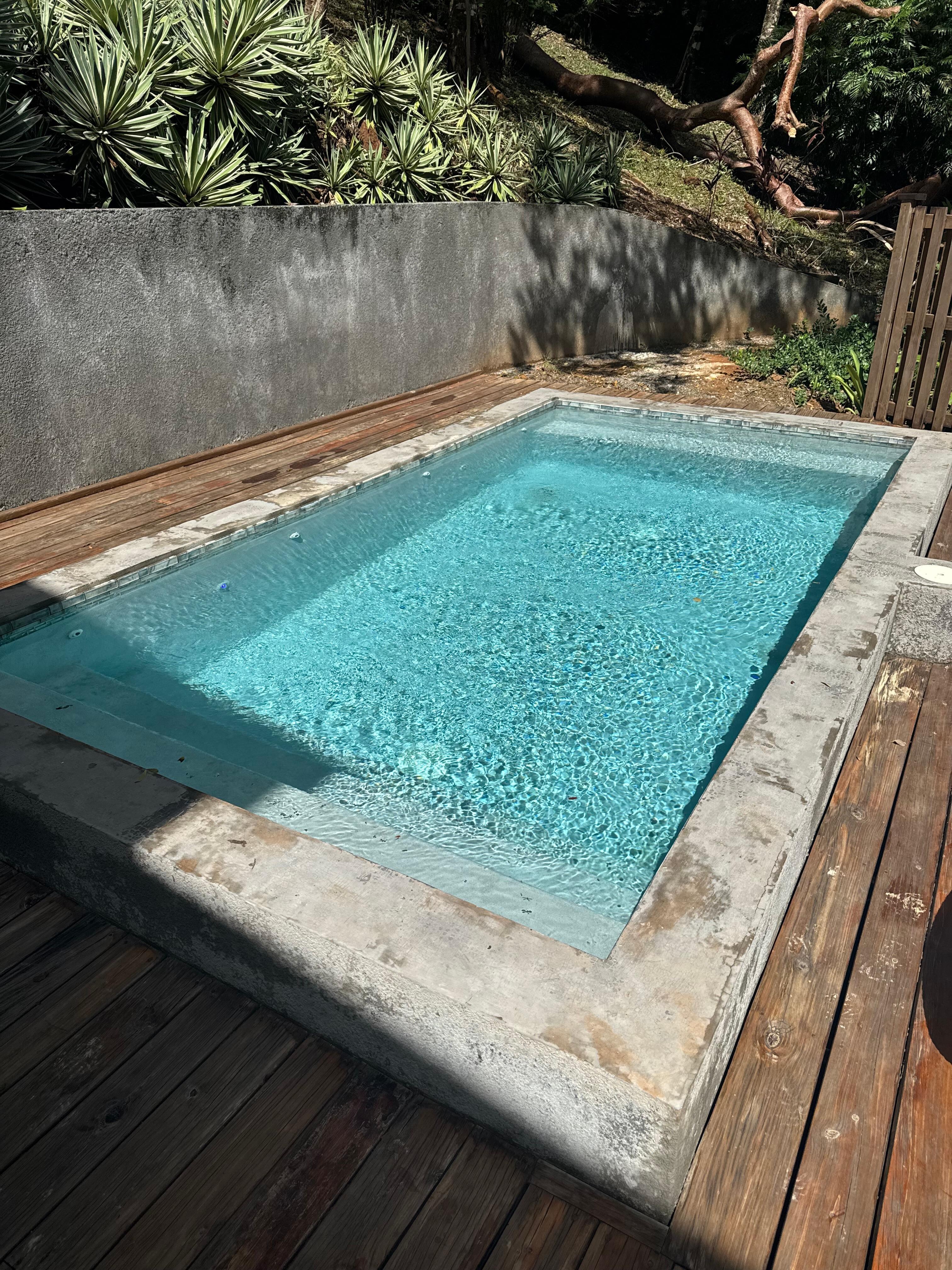 Pool by first room before upgrade 