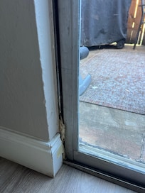 Gaps around doors and windows made this very loud at night.