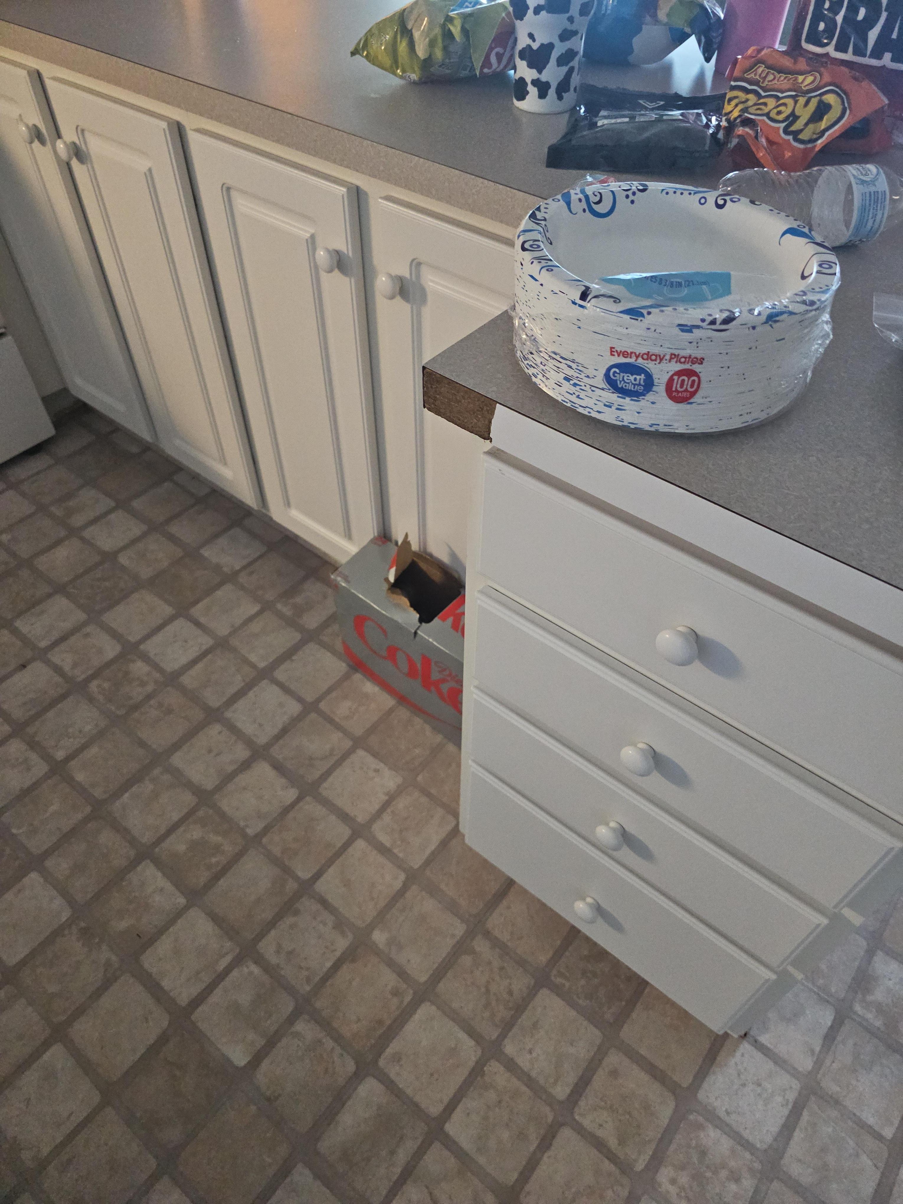 Chunk of counter missing 