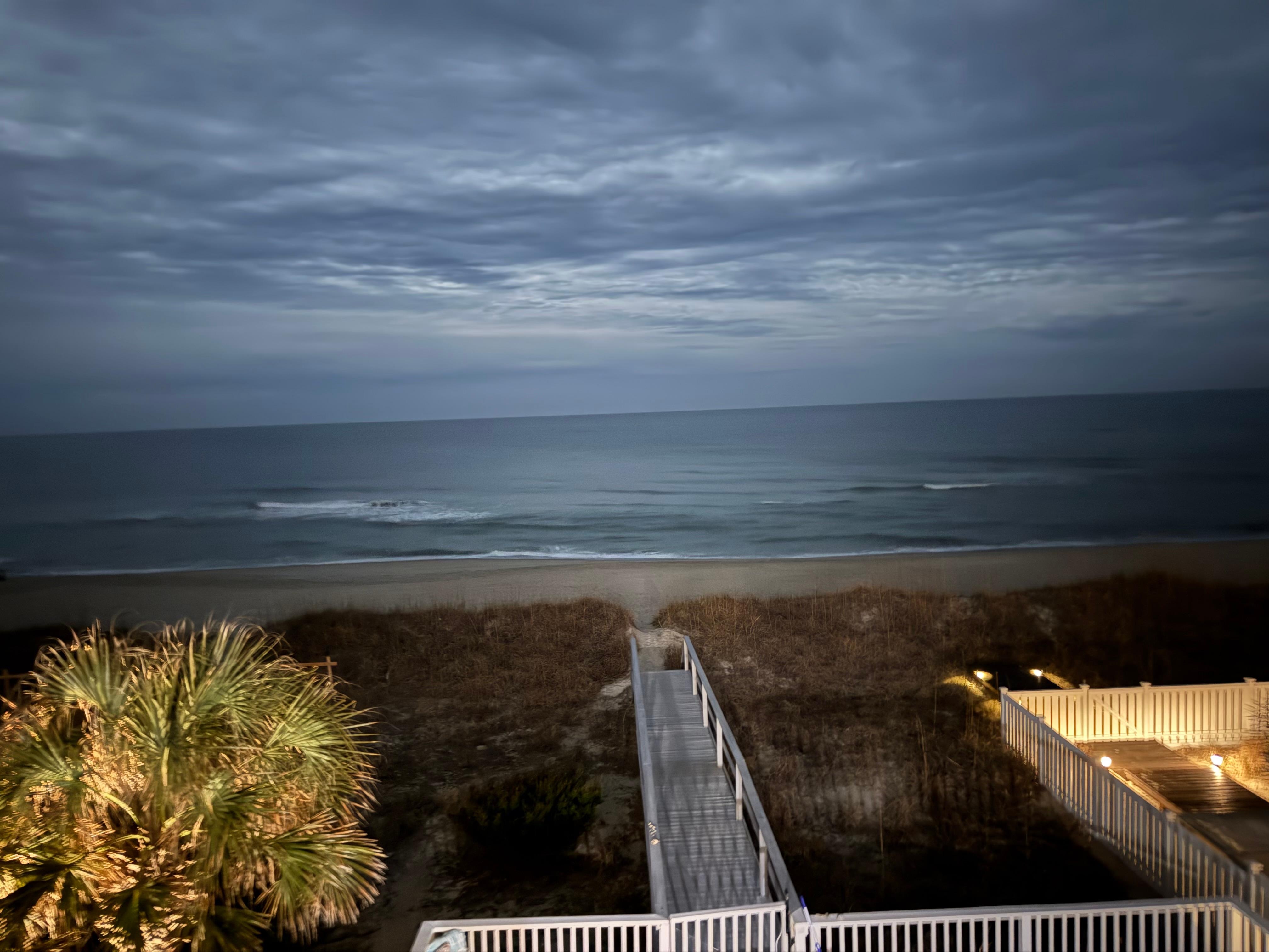 Second night’s view