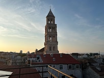 View from roof terrace