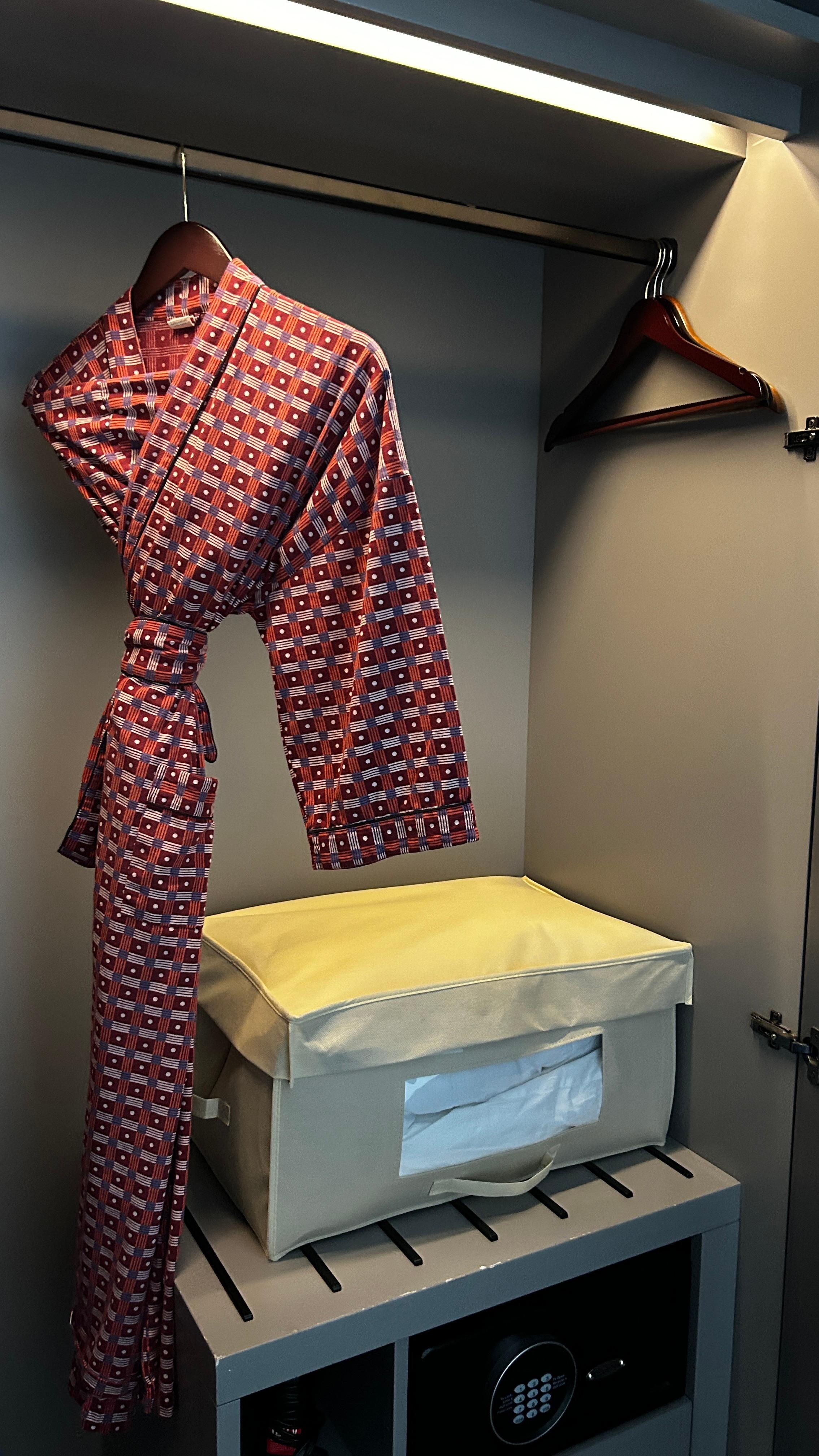 The robe was a nice touch super cool