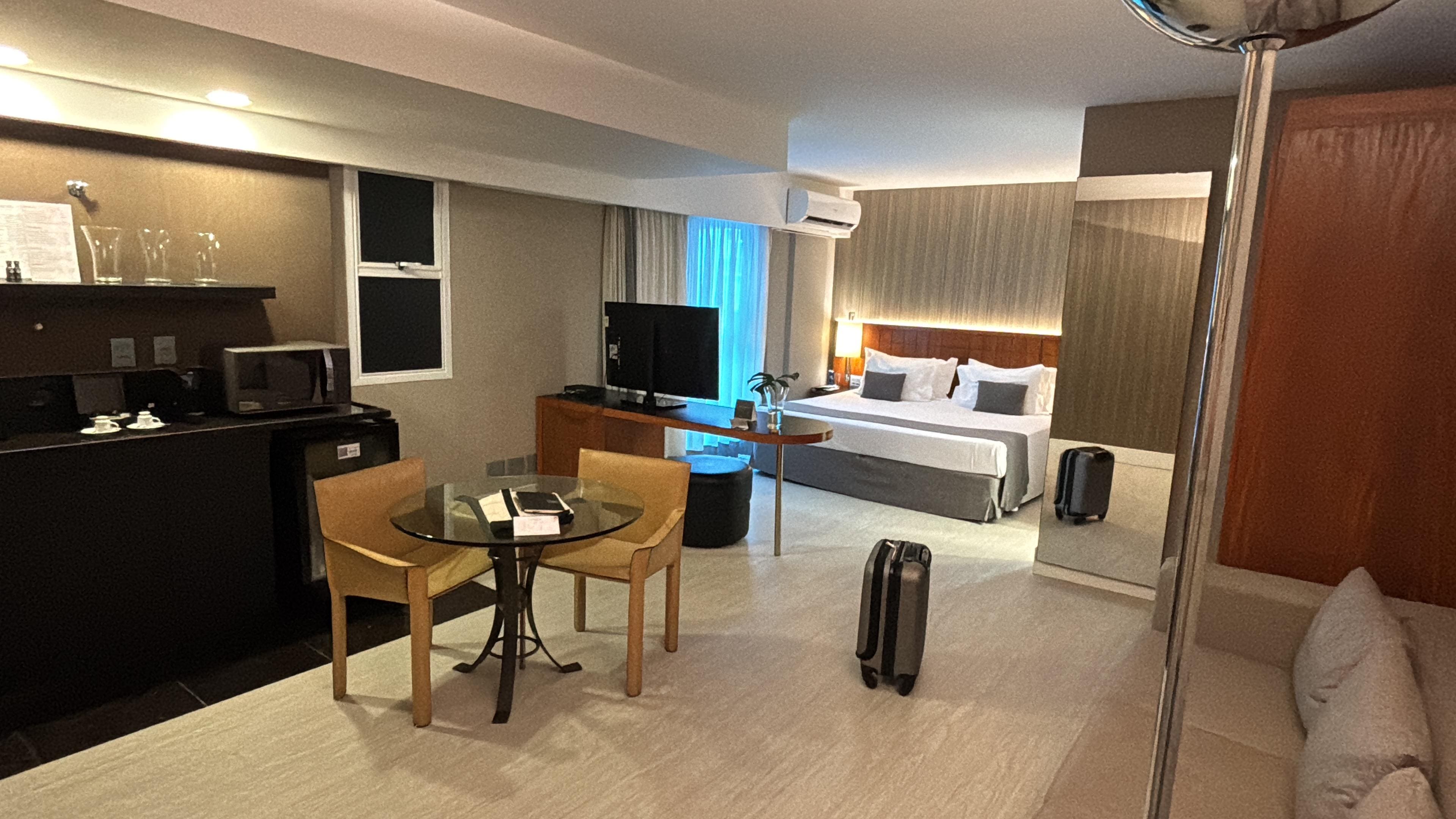 Esta imagem eu tirei sem filtro para mostrar que realmente o hotel é excelente 