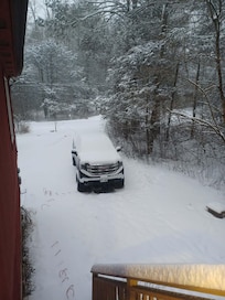 We came for the snow ❄️ and that's exactly what we got.