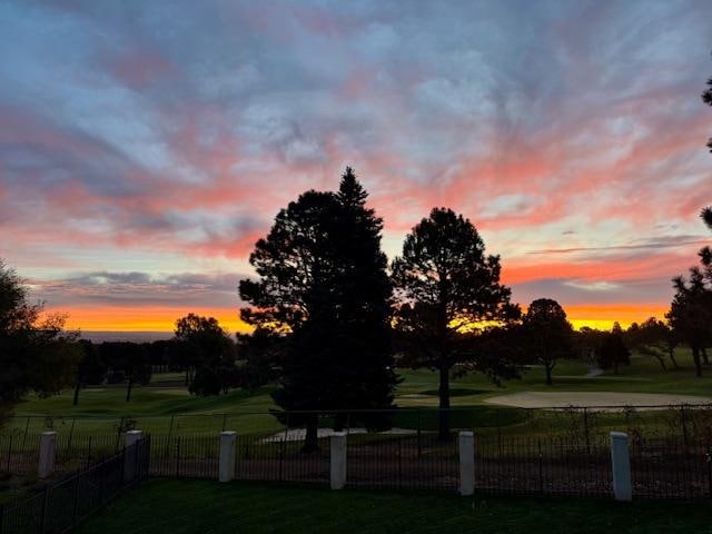 COS Sunrise from VRBO on Sunday, October 26, 2025, at 7:09 am MT