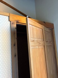 Closet door off track