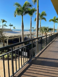 I booked ocean front. I have to walk out to see the ocean