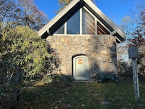mid morning light on the chalet