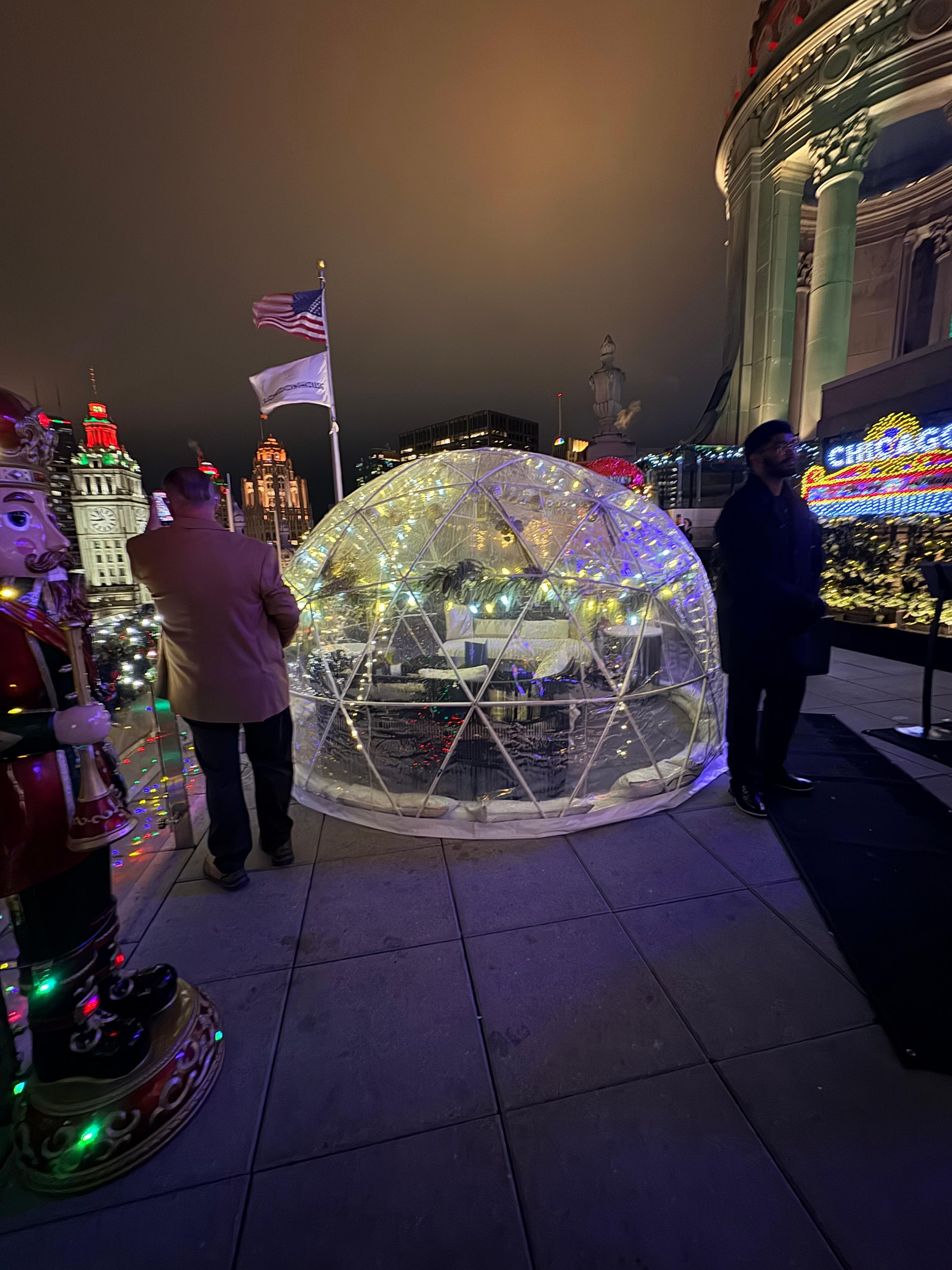 Rooftop outdoor area