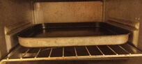 Verdreckter Backofen