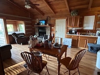 Living, dining,kitchen