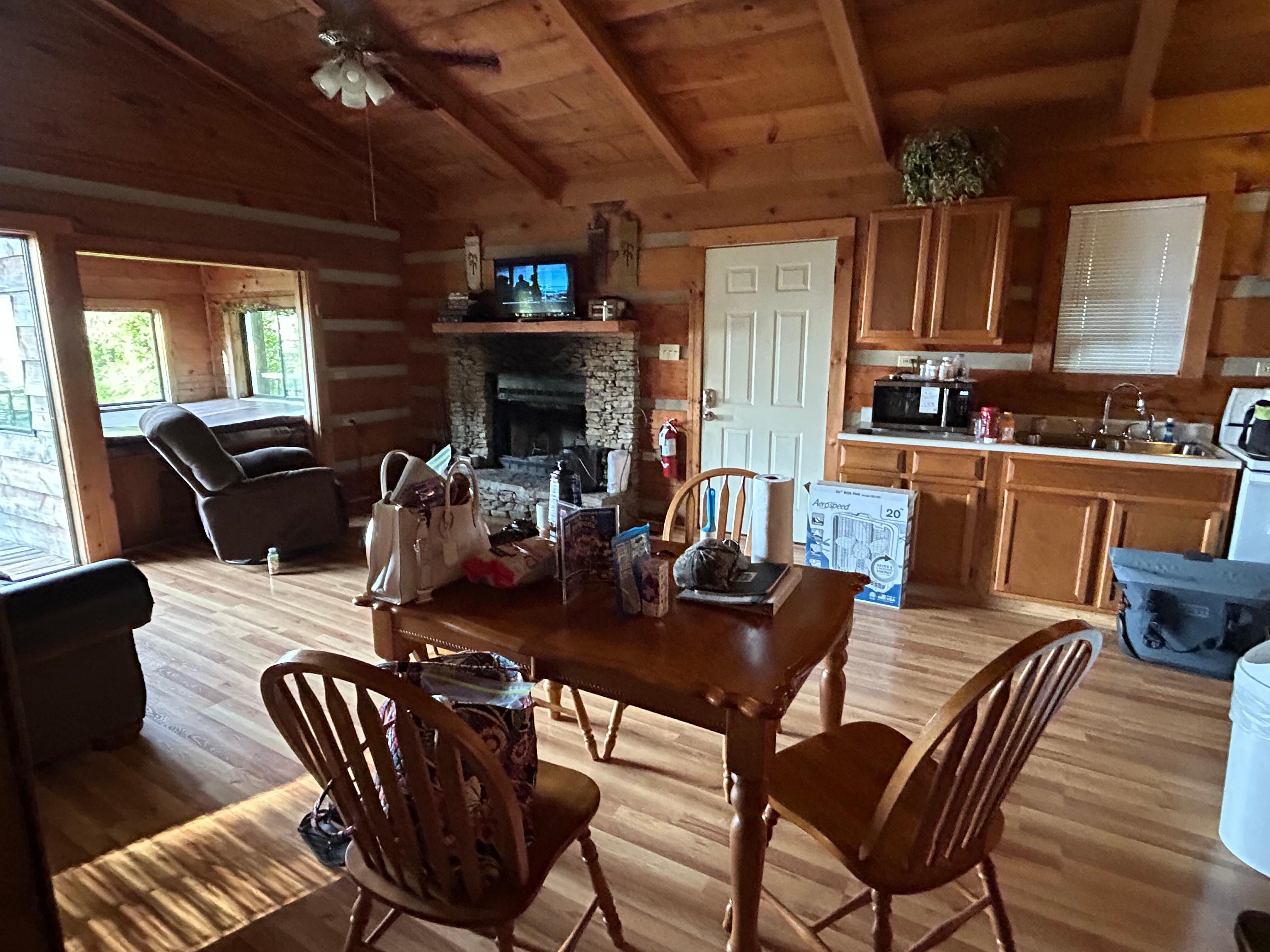 Living, dining,kitchen
