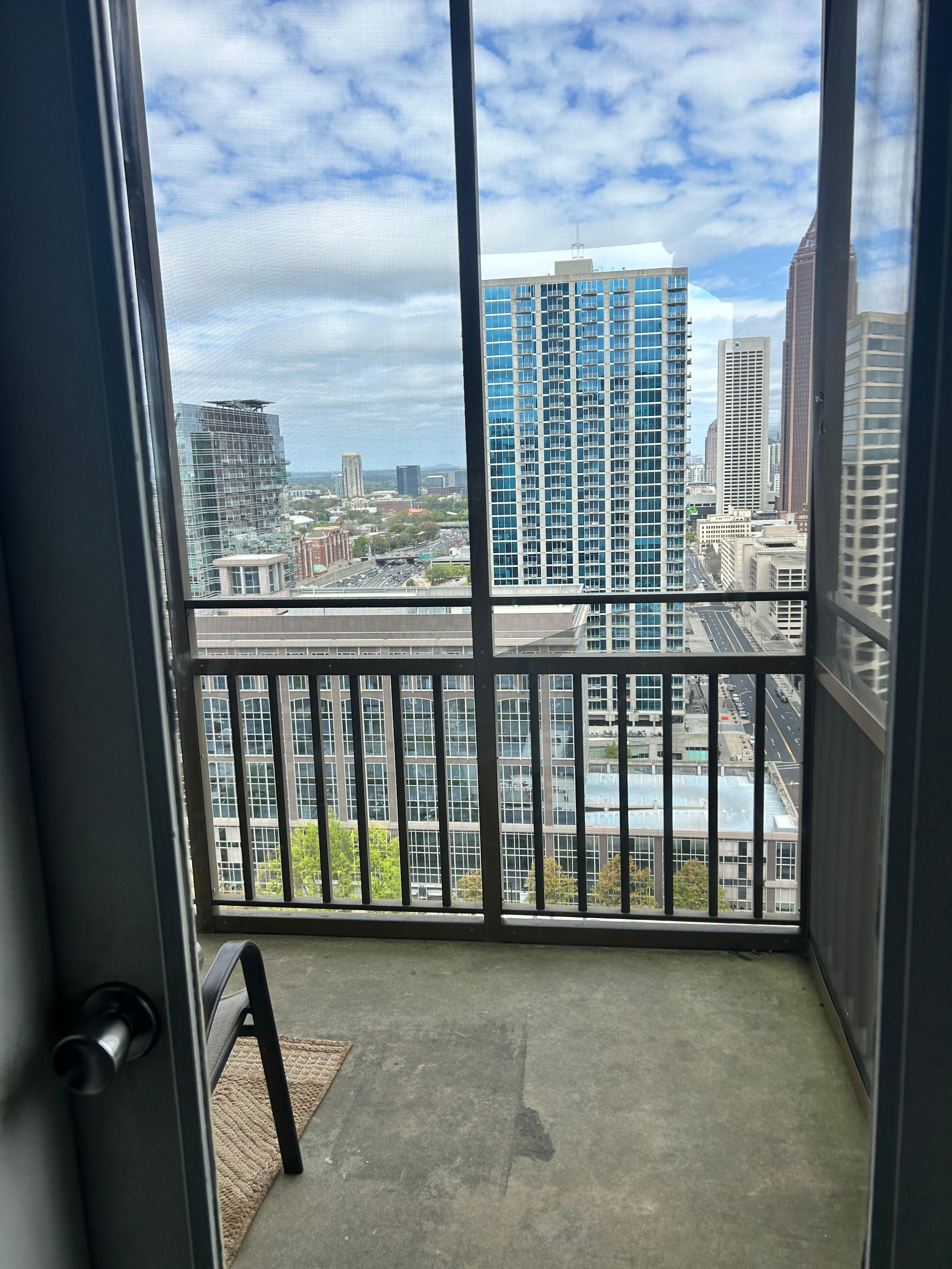 View from patio door 