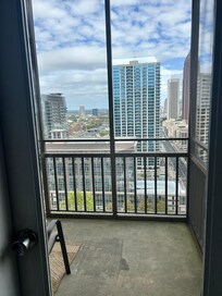 View from patio door