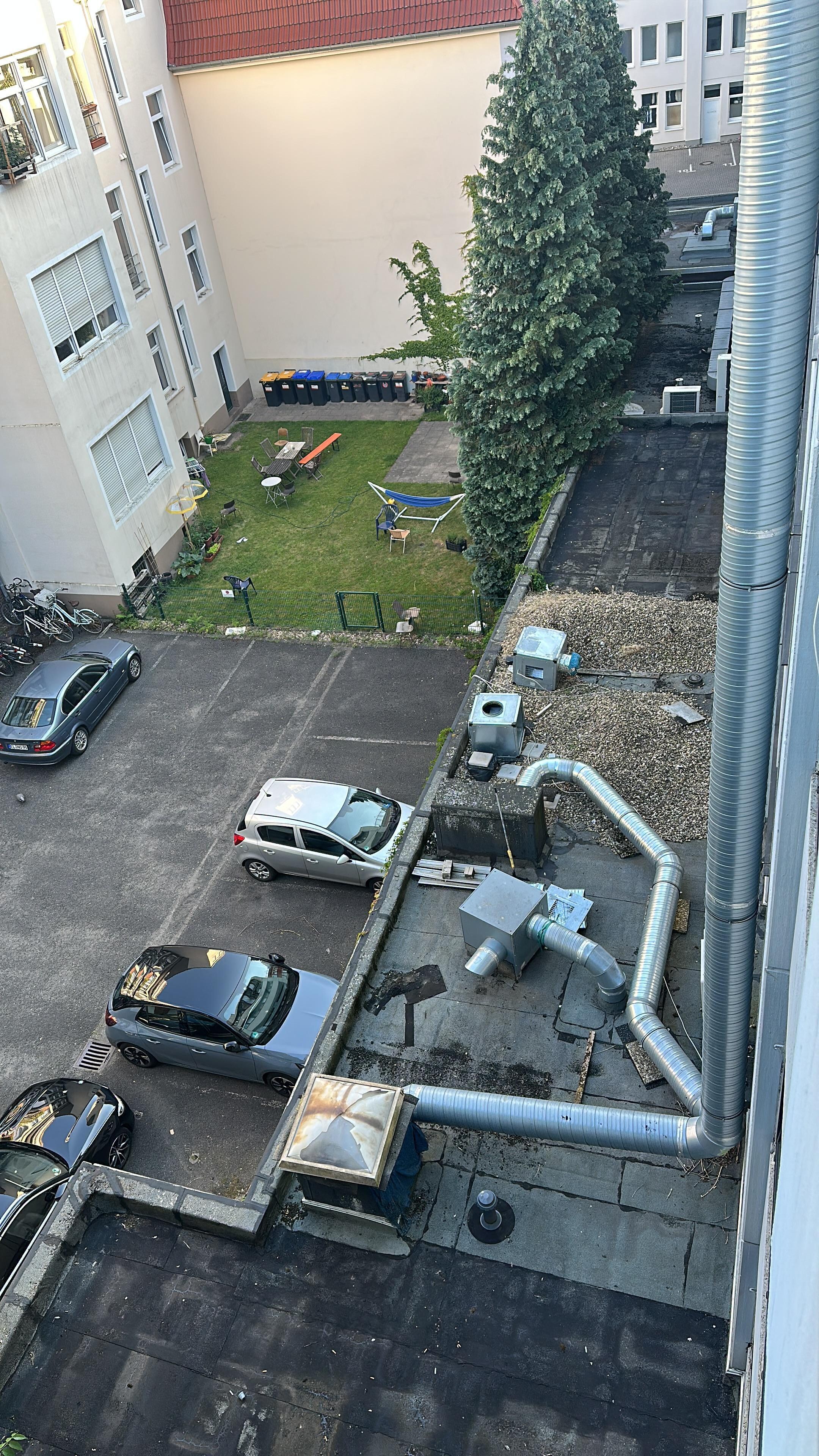Blick aus dem Zimmer