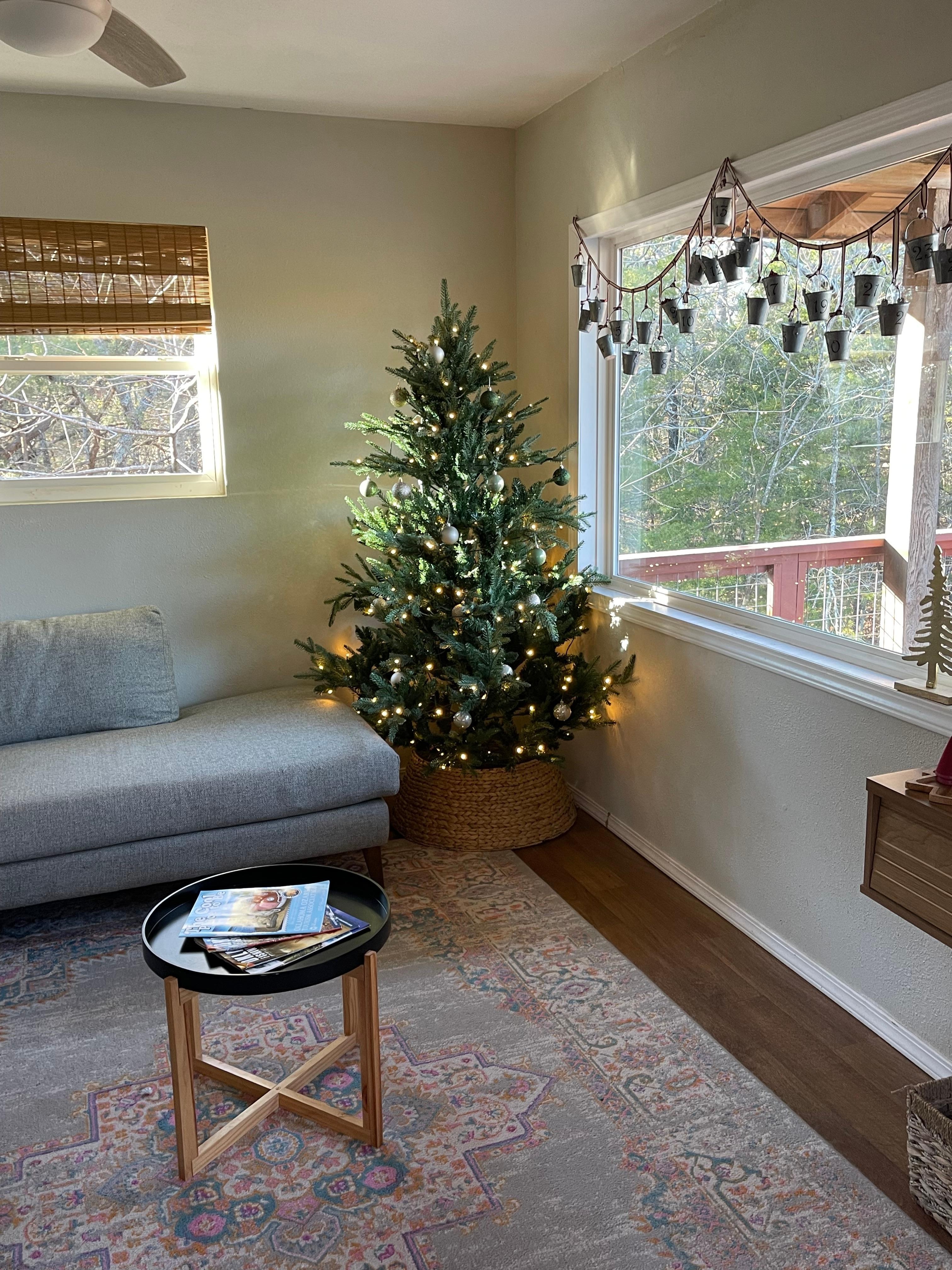 Living room from front door