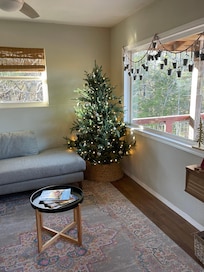 Living room from front door