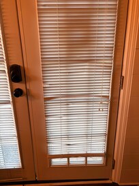 Blinds were broke