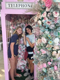 Cute little photo op outside the lobby.