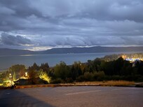 Lake from property at night