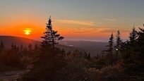 Watched the sunset on Cadillac Mountain!