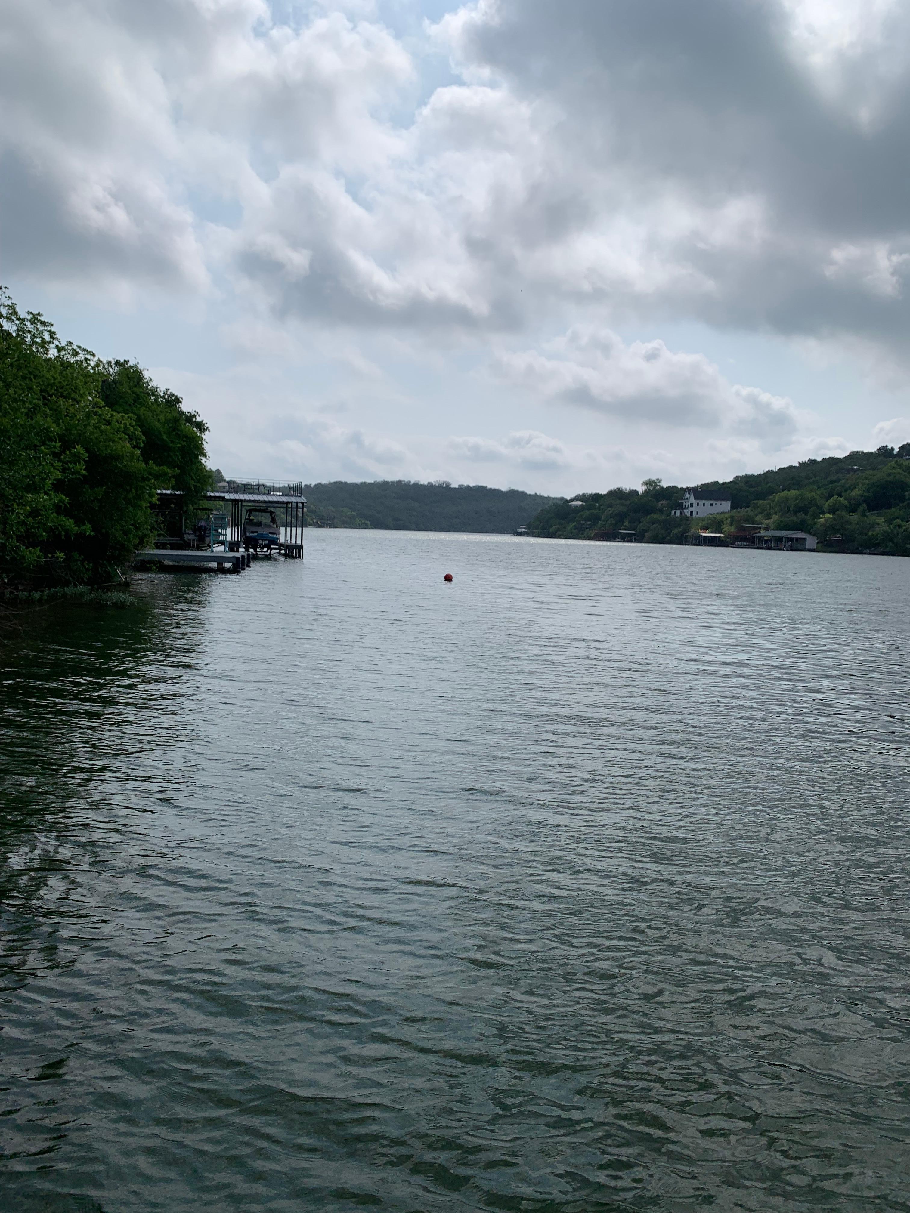 View from the dock