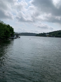 View from the dock