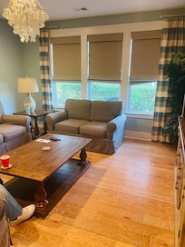 Spacious living room