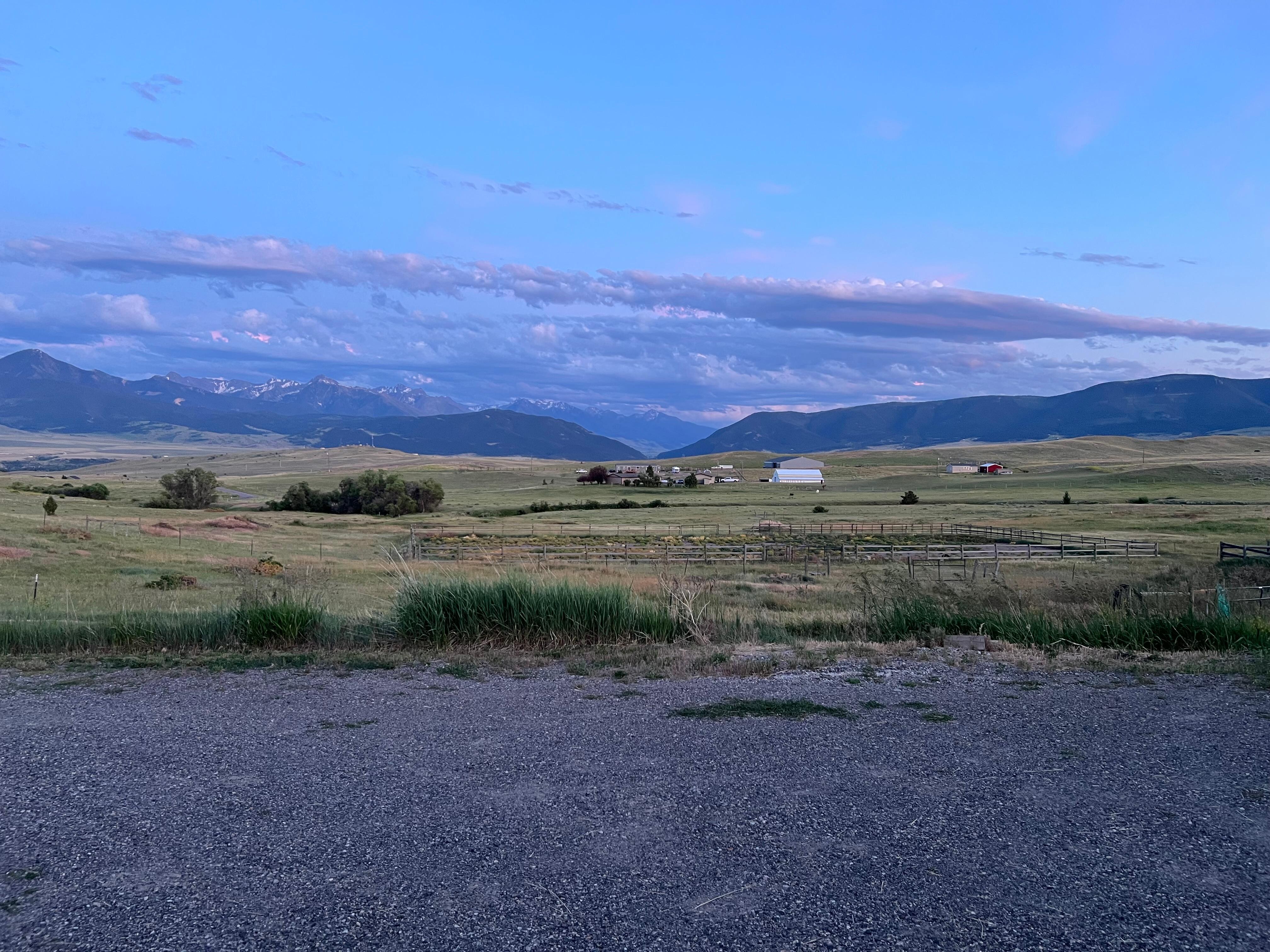 View from the driveway.