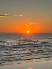 Sunrise from the balcony.