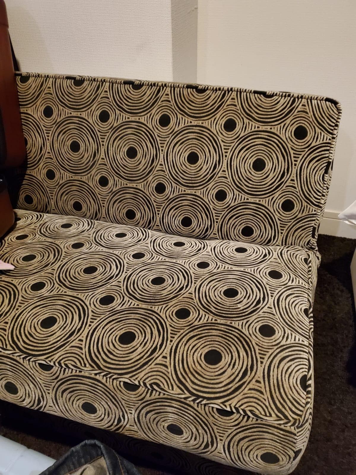 Stained, Worn Out Sofa