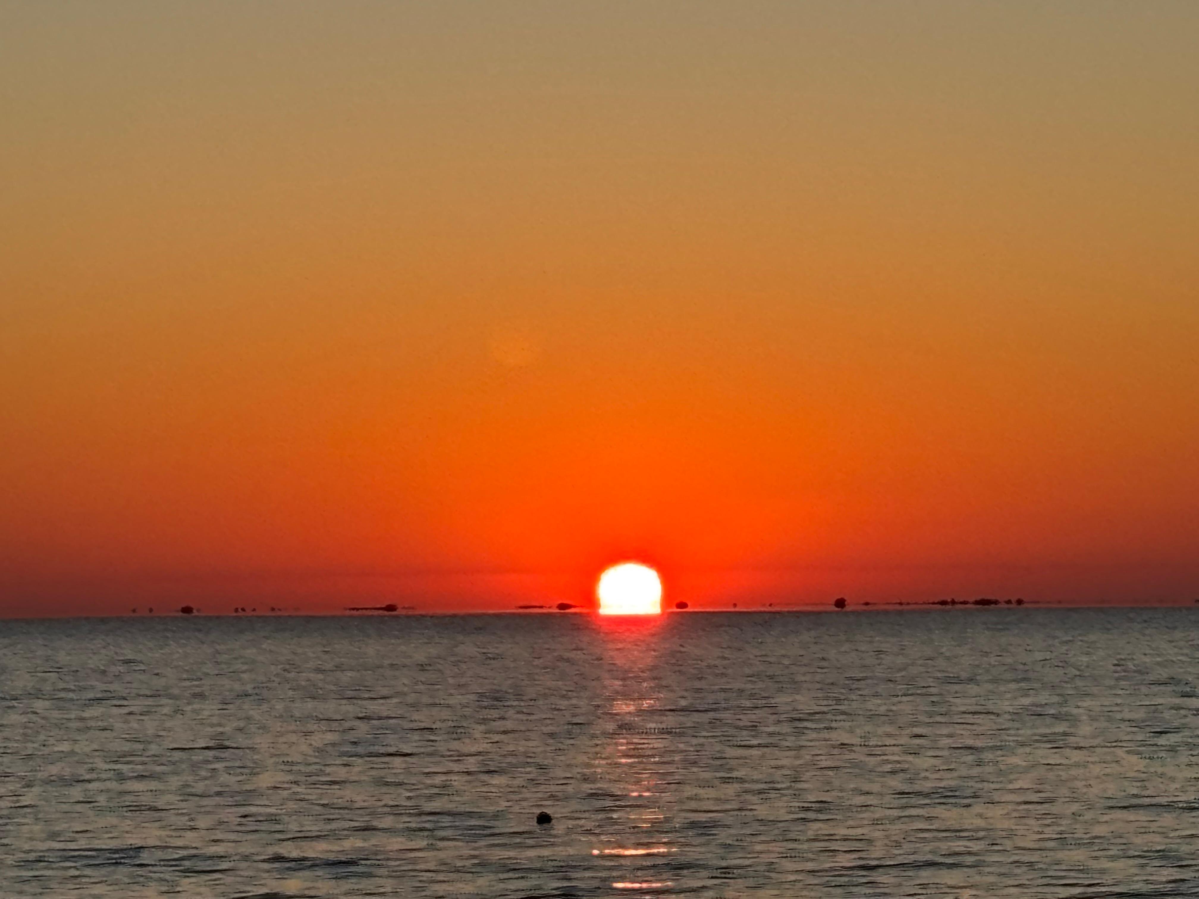 Sunrise over Lake St. Catherine