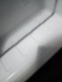 Bottom of fridge - 2nd room.