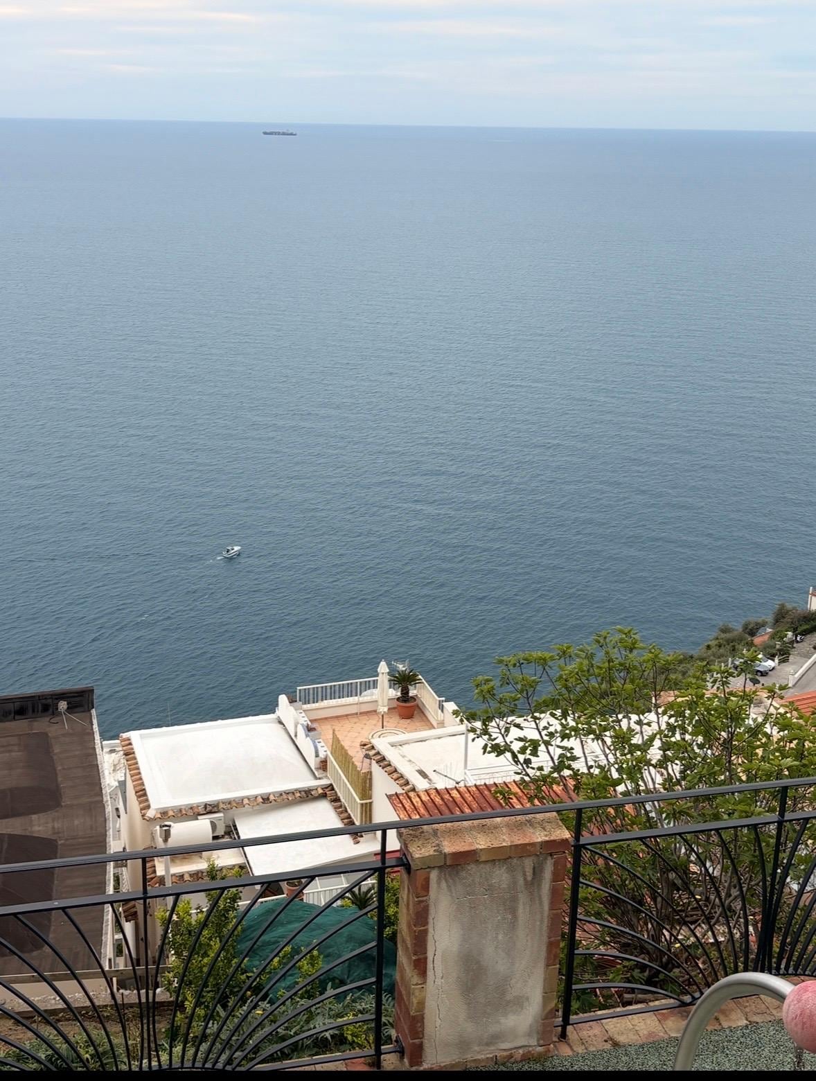 View from above the villa 