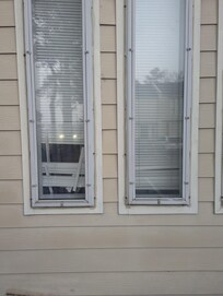 This is what greets you as you pull up.