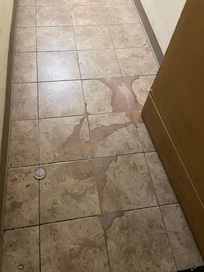 Hallways to the stairs was filthy