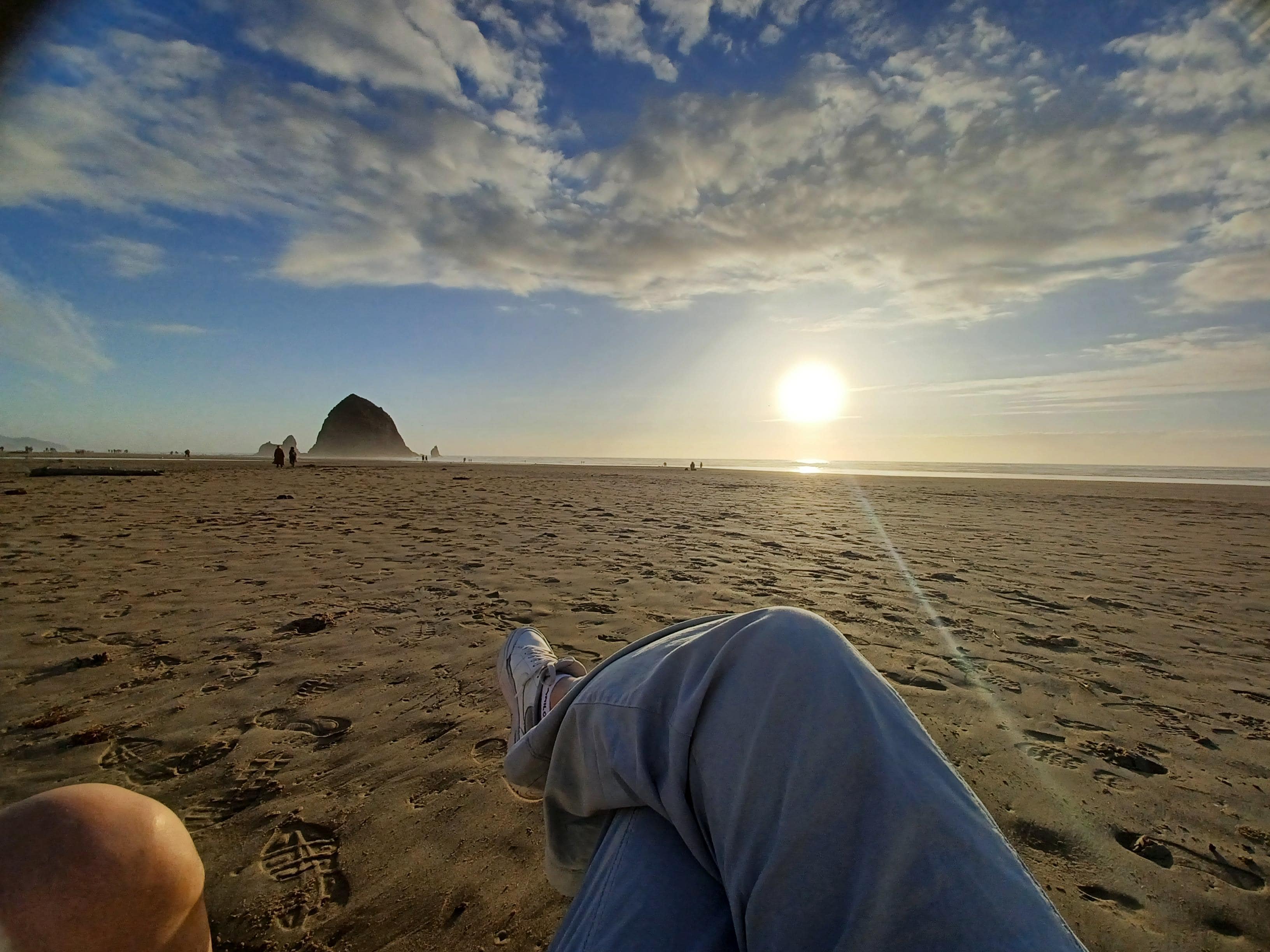 This is the welcome you get in your beach view room!